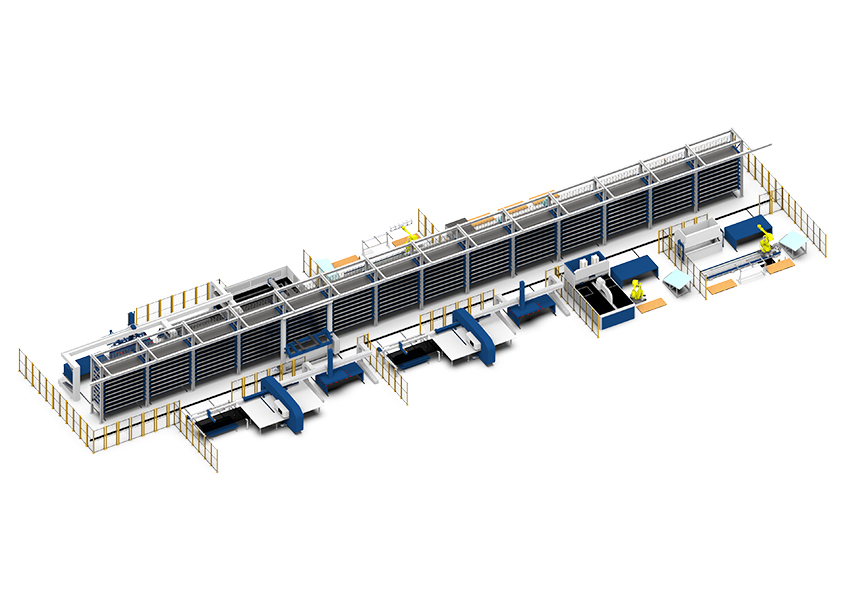 AMCW+APE+ALG+7轴折弯单元+折边中心单元